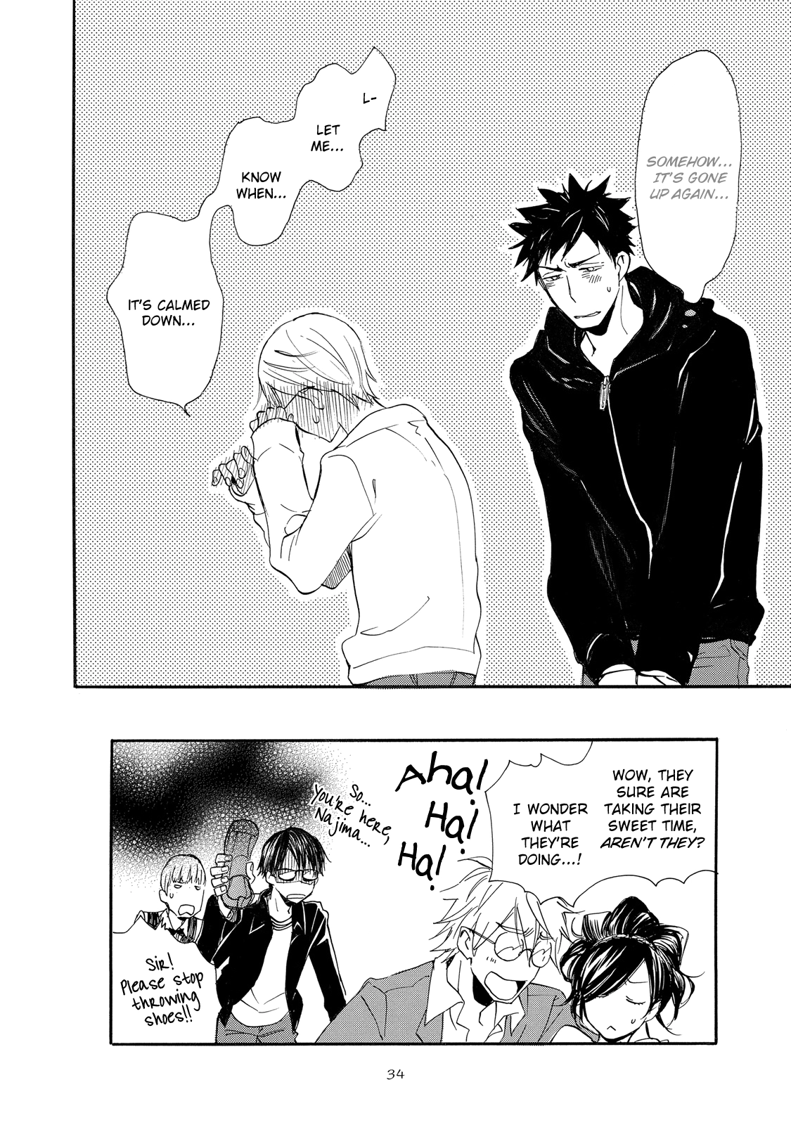 The Flashpoint of Young Men Chapter 1 page 35 - 