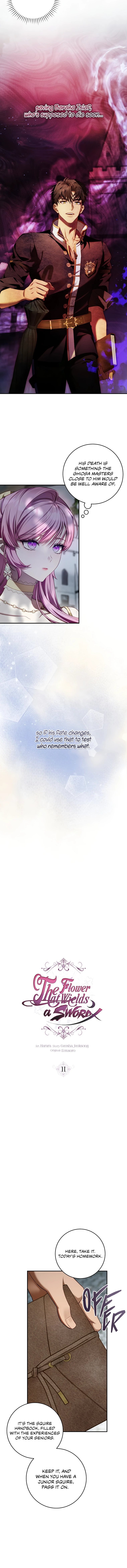 Read The Flower That Wields a Sword chapter 11 image 5 on Lezhin