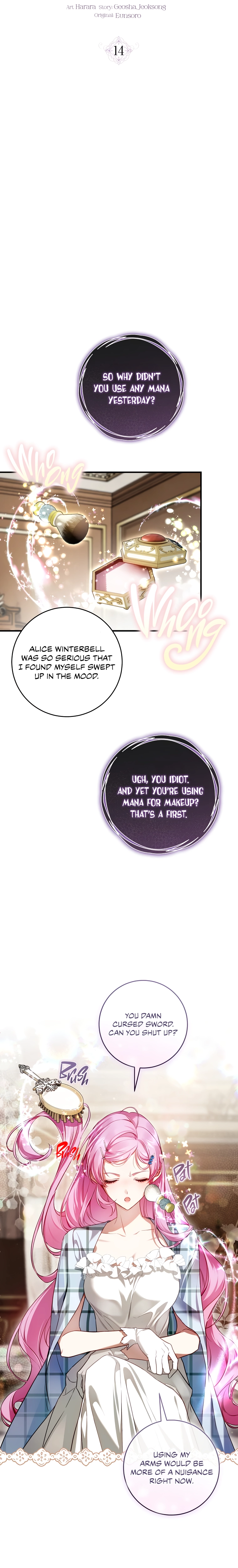 Read The Flower That Wields a Sword chapter 14 image 3 on Lezhin