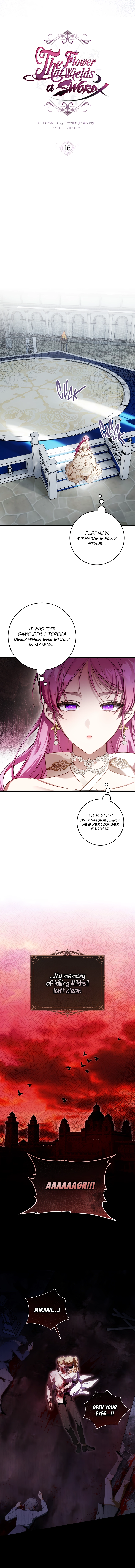Read The Flower That Wields a Sword chapter 16 image 6 on Lezhin