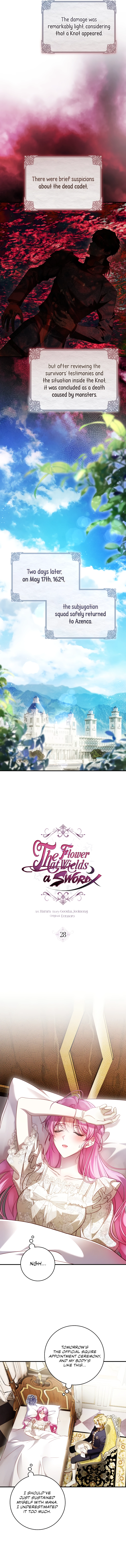 Read The Flower That Wields a Sword chapter 28 image 18 on Lezhin