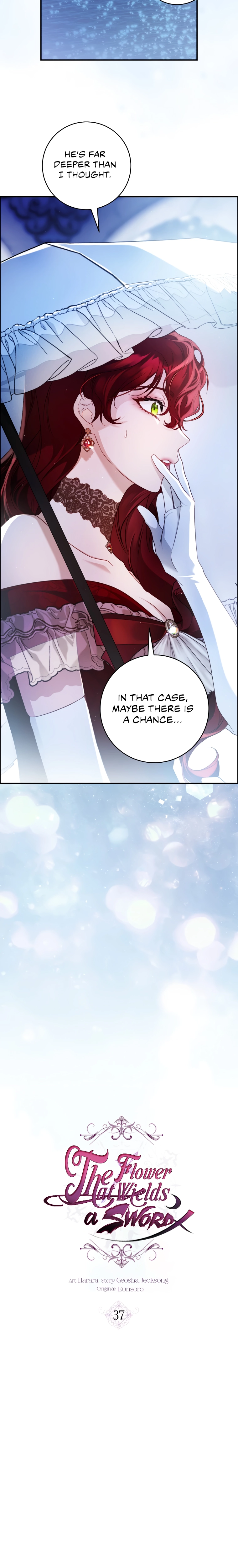 Read The Flower That Wields a Sword chapter 37 image 7 on Lezhin