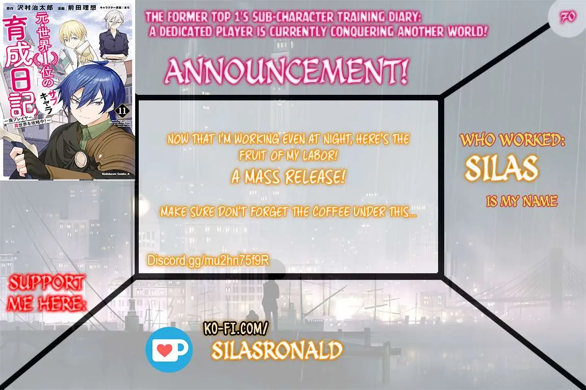The Former Top 1's Sub-Character Training Diary: A Dedicated Player is Currently Conquering Another World! Chapter 70 page 2 - 