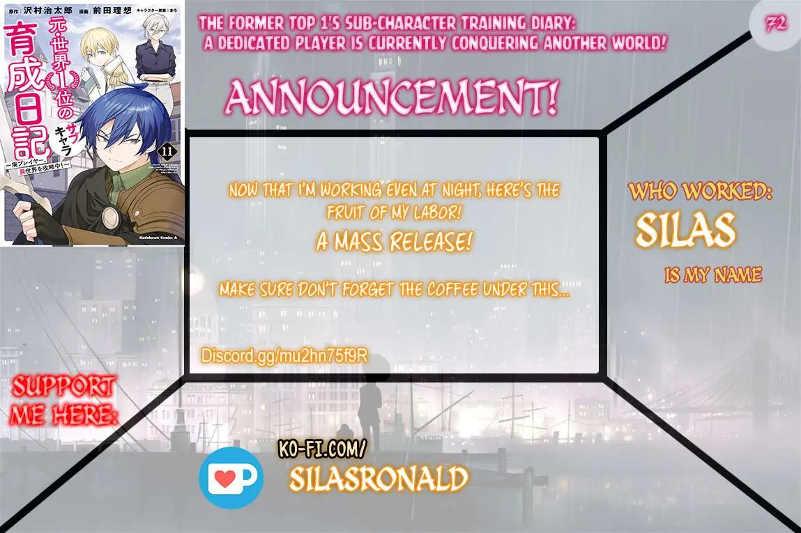 The Former Top 1's Sub-Character Training Diary: A Dedicated Player is Currently Conquering Another World! Chapter 72 page 2 - 