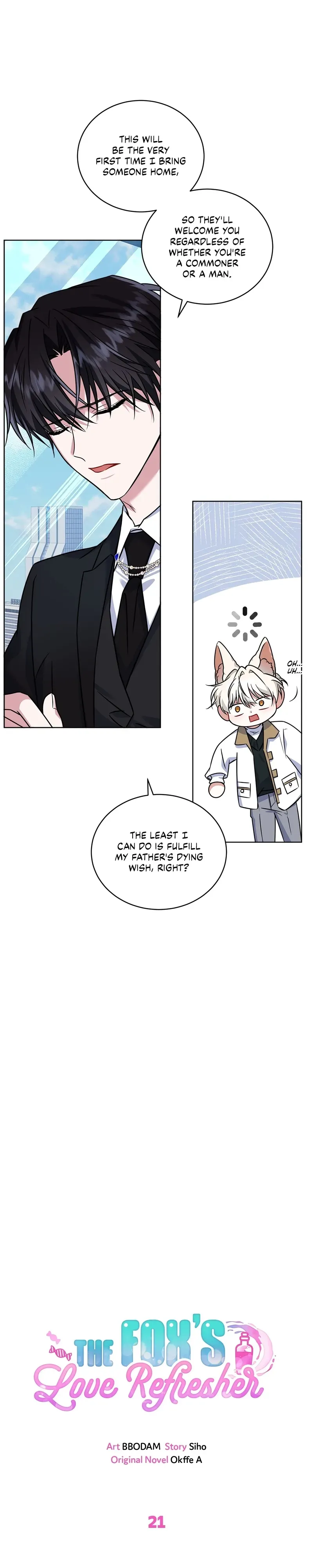 The Fox's Love Refresher Chapter 21 page 5 - 