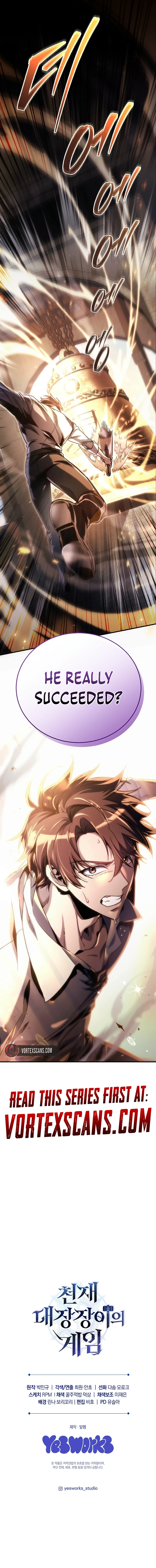 Read The Genius Blacksmith’s Game chapter 15 image 27 on Lezhin