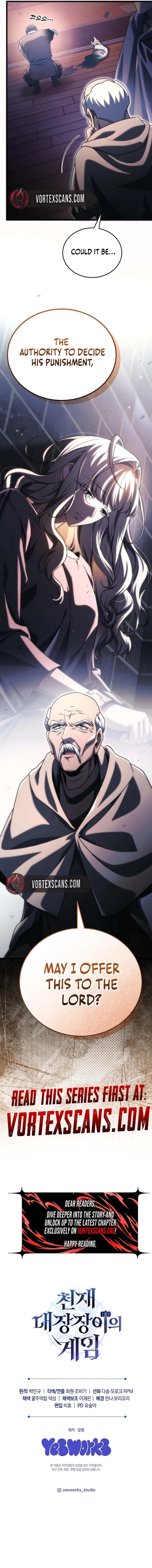 Read The Genius Blacksmith’s Game chapter 35 image 14 on Lezhin