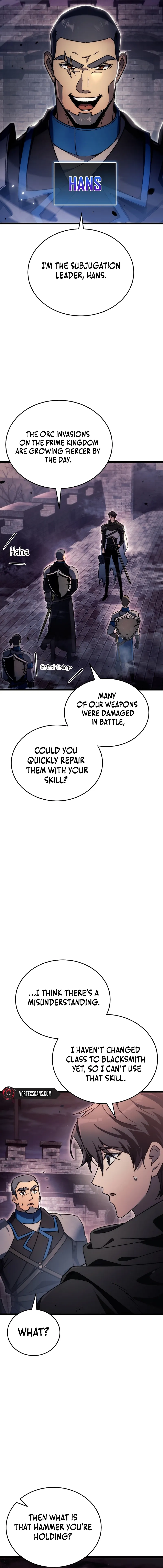 Read The Genius Blacksmith’s Game chapter 8 image 1 on Lezhin