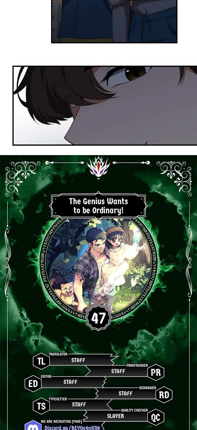 The Genius Wants to Be Ordinary! Chapter 47 page 8 - 