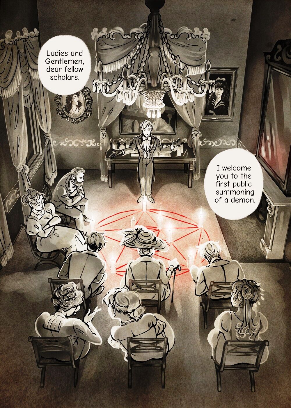 Read The Gentleman’s Demon chapter 1 image 1 on Lezhin