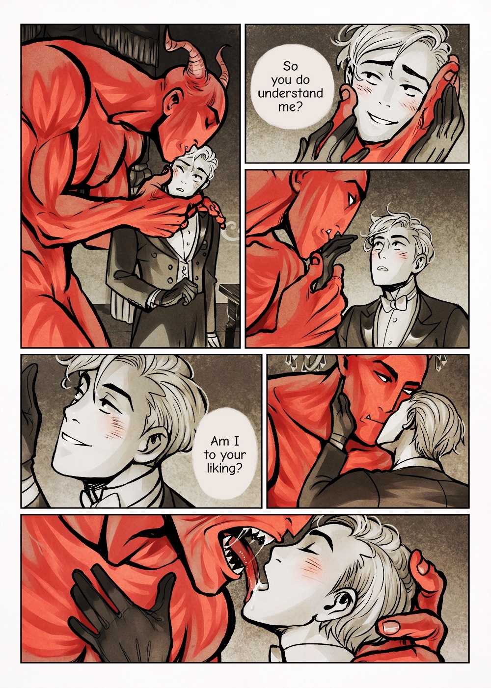Read The Gentleman’s Demon chapter 1 image 12 on Lezhin