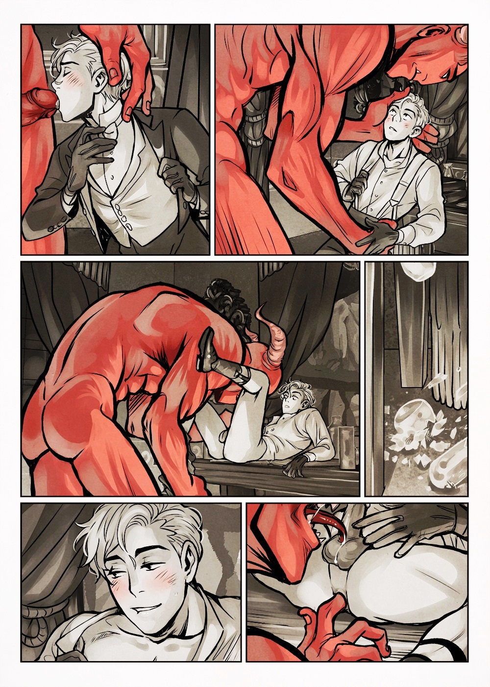 Read The Gentleman’s Demon chapter 1 image 15 on Lezhin