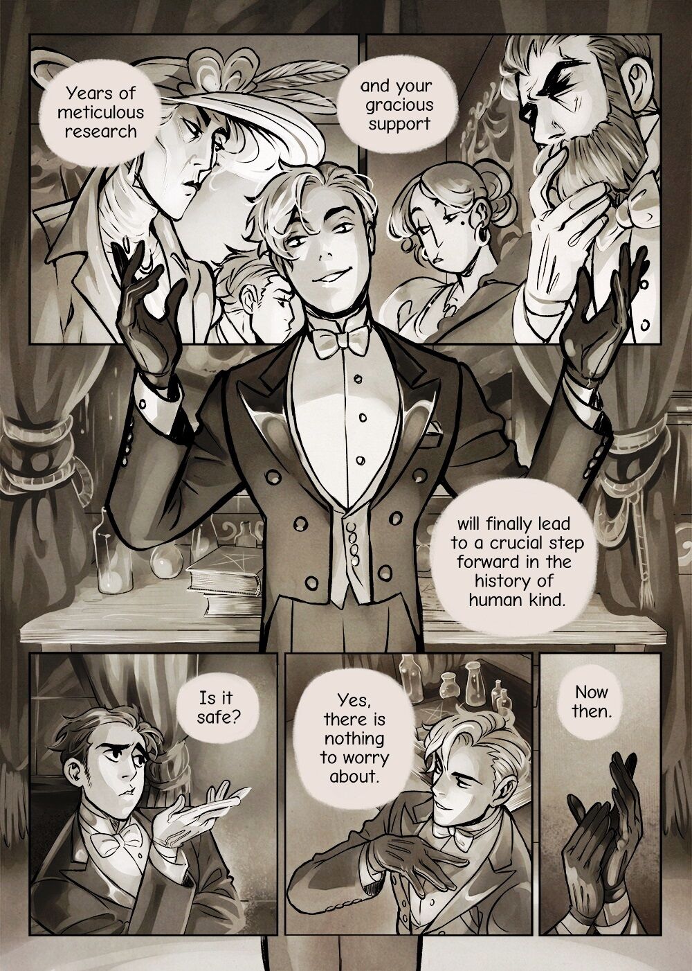 Read The Gentleman’s Demon chapter 1 image 2 on Lezhin