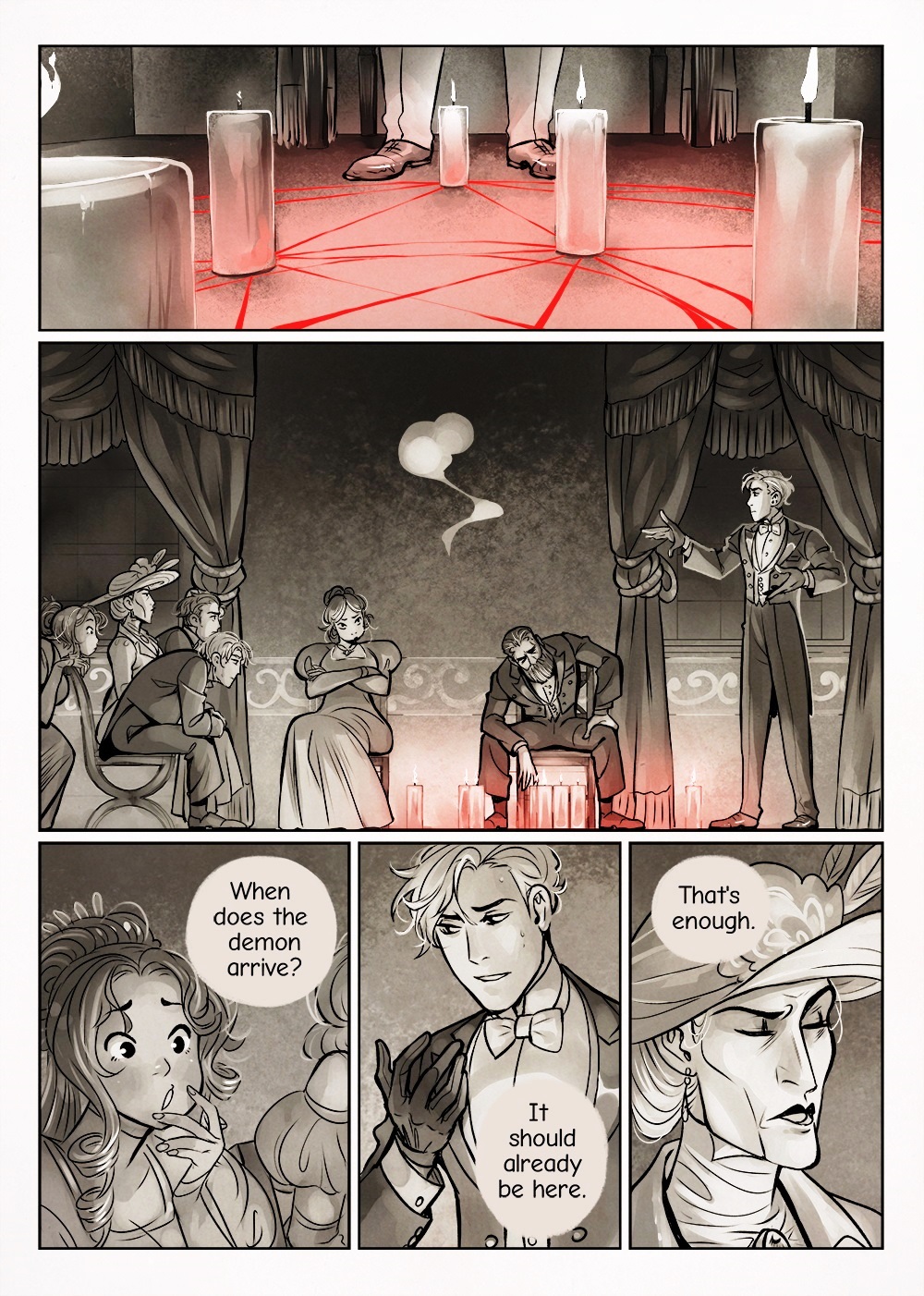 Read The Gentleman’s Demon chapter 1 image 4 on Lezhin