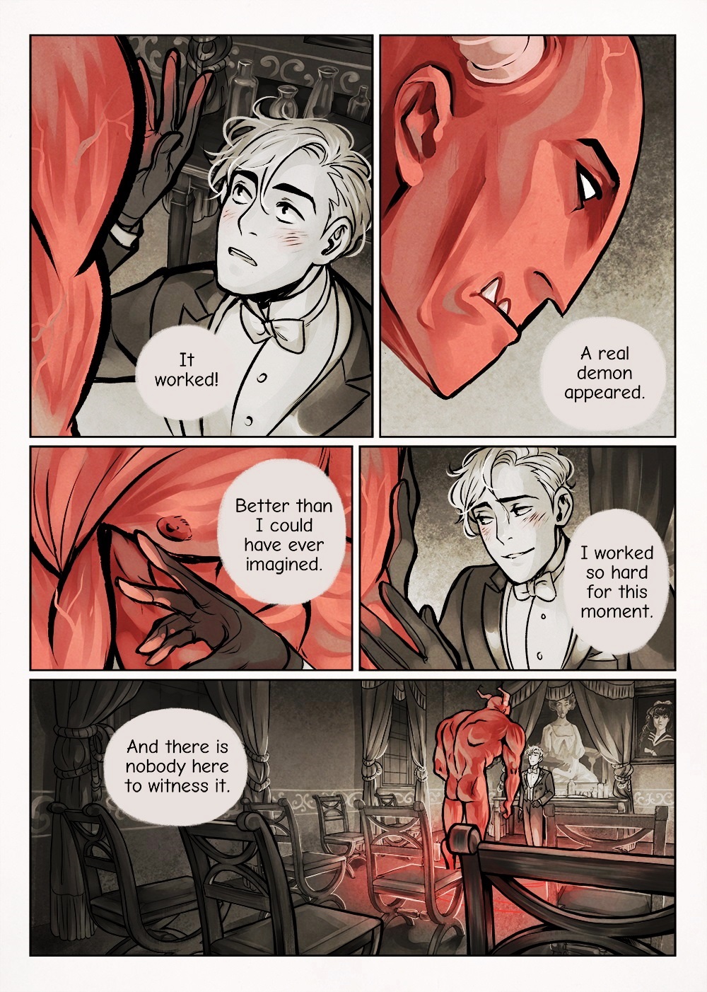 Read The Gentleman’s Demon chapter 1 image 9 on Lezhin