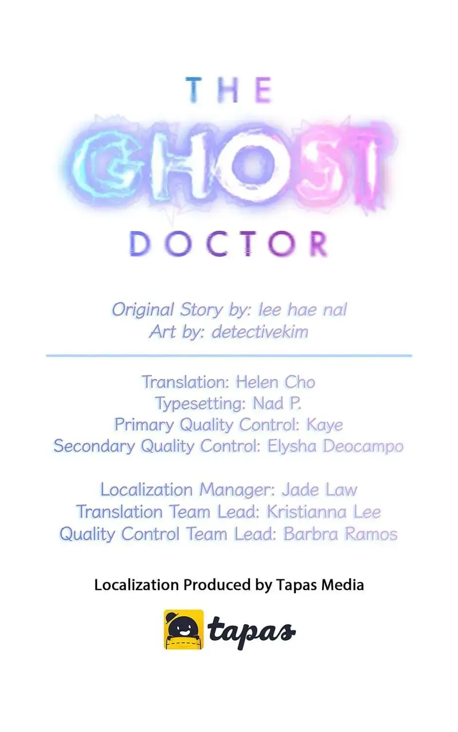 Read The Ghost Doctor chapter 1 image 1 on Lezhin