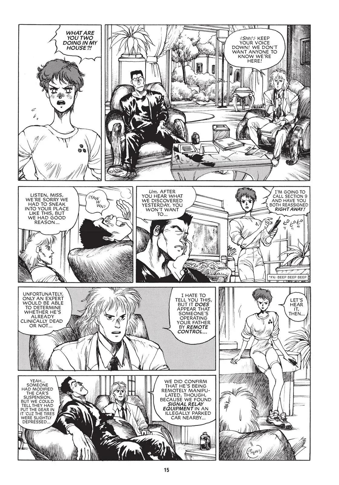 Read The Ghost in the Shell 1.5: Human-Error Processor chapter 1 image 15 on Lezhin
