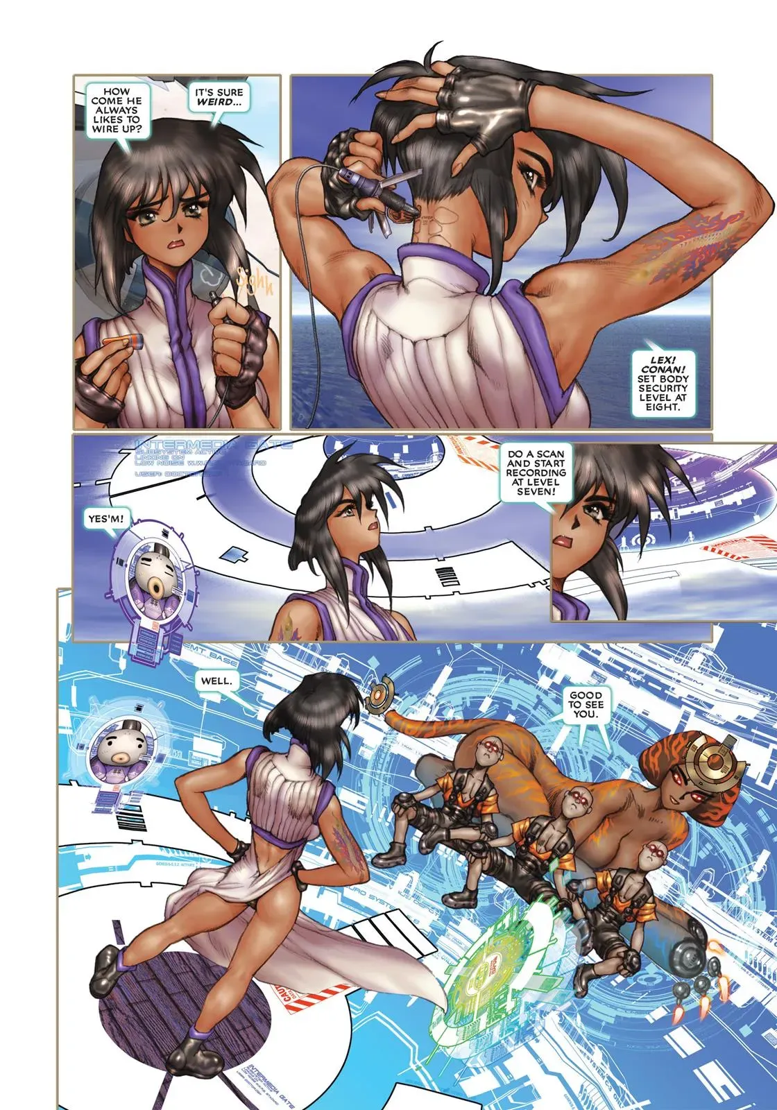 Read The Ghost in the Shell 2: Man-Machine Interface chapter 12 image 15 on Lezhin