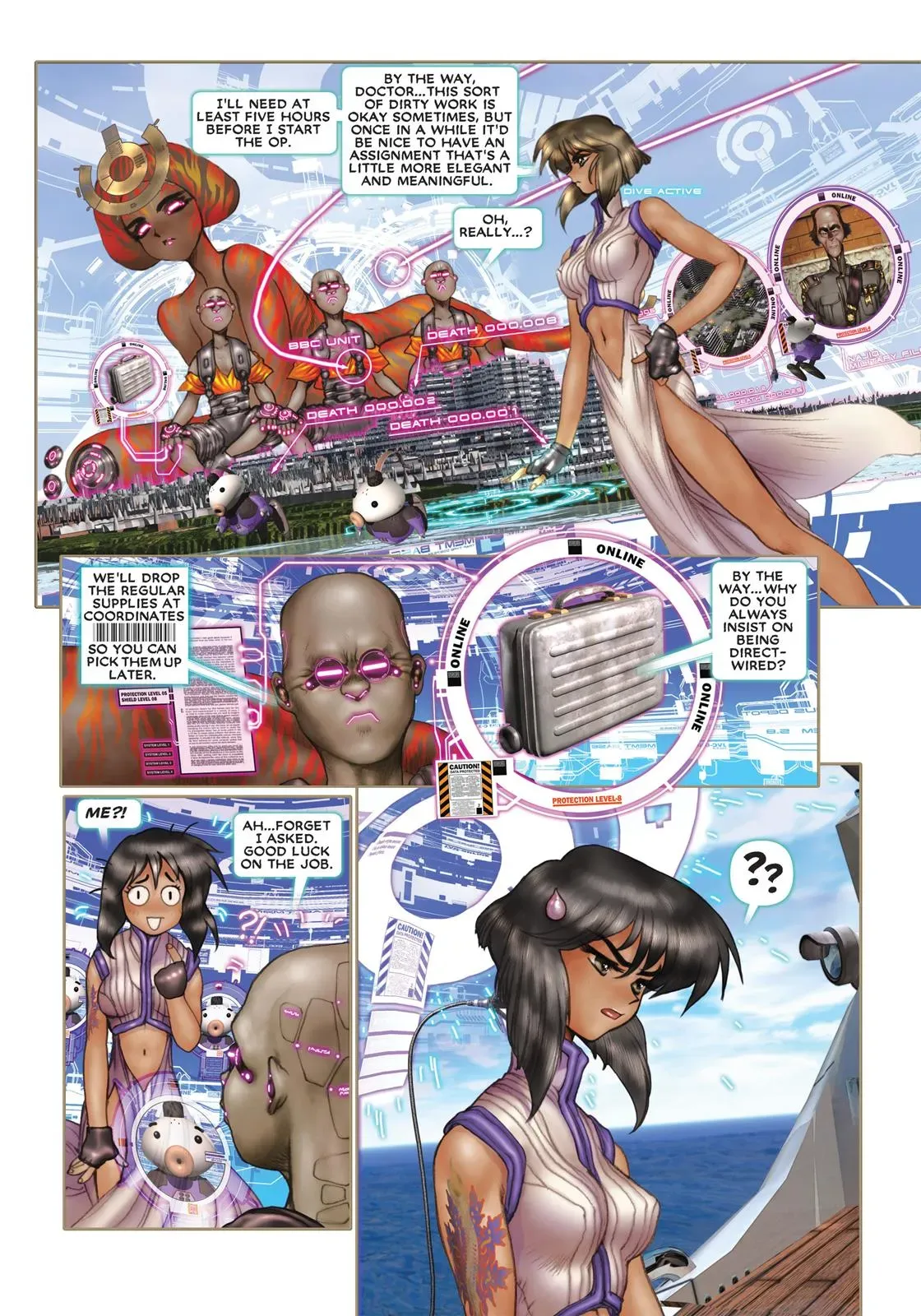 Read The Ghost in the Shell 2: Man-Machine Interface chapter 12 image 20 on Lezhin