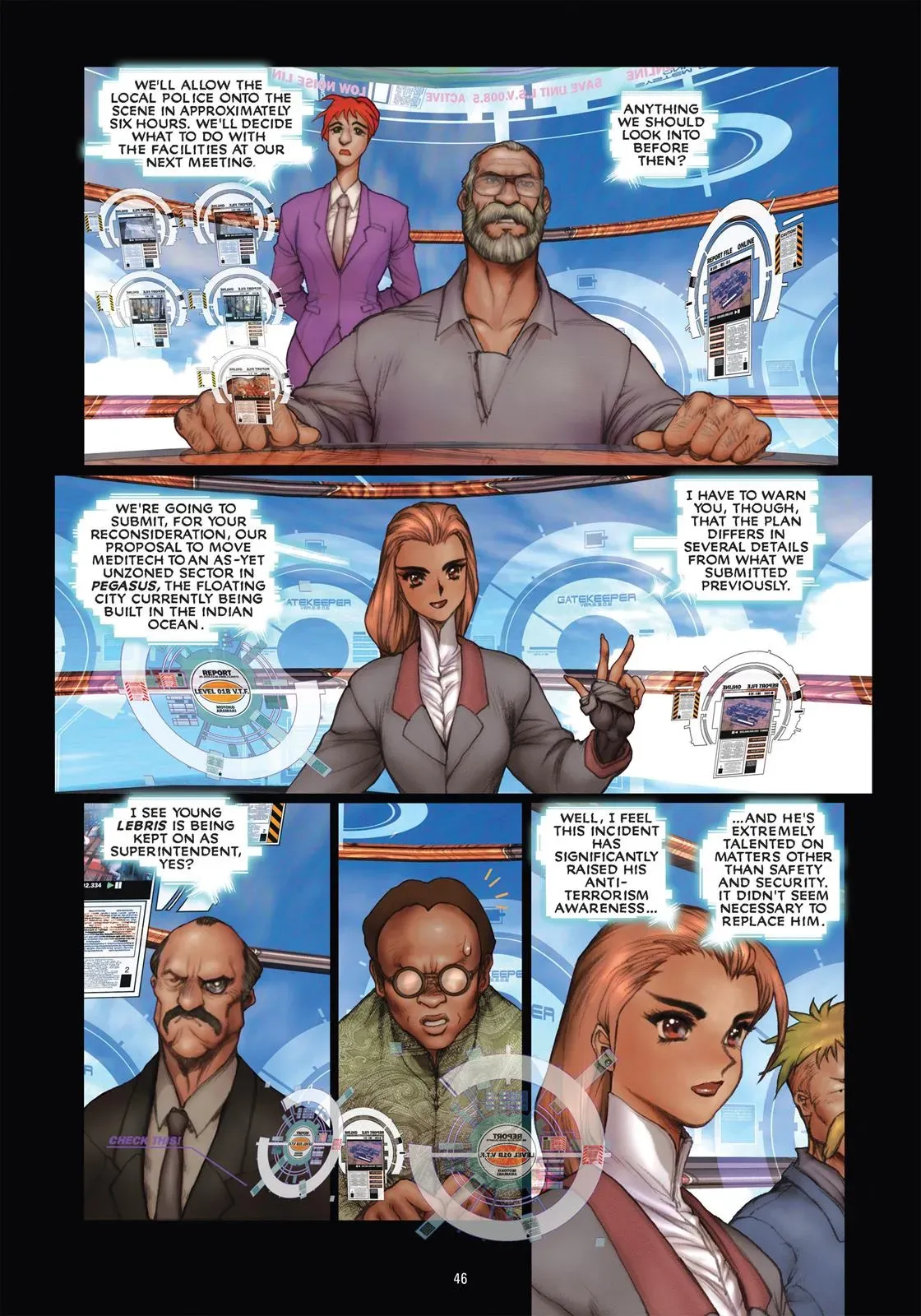 Read The Ghost in the Shell 2: Man-Machine Interface chapter 14 image 3 on Lezhin
