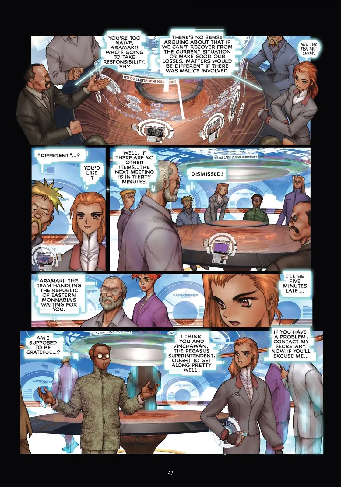 Read The Ghost in the Shell 2: Man-Machine Interface chapter 14 image 4 on Lezhin