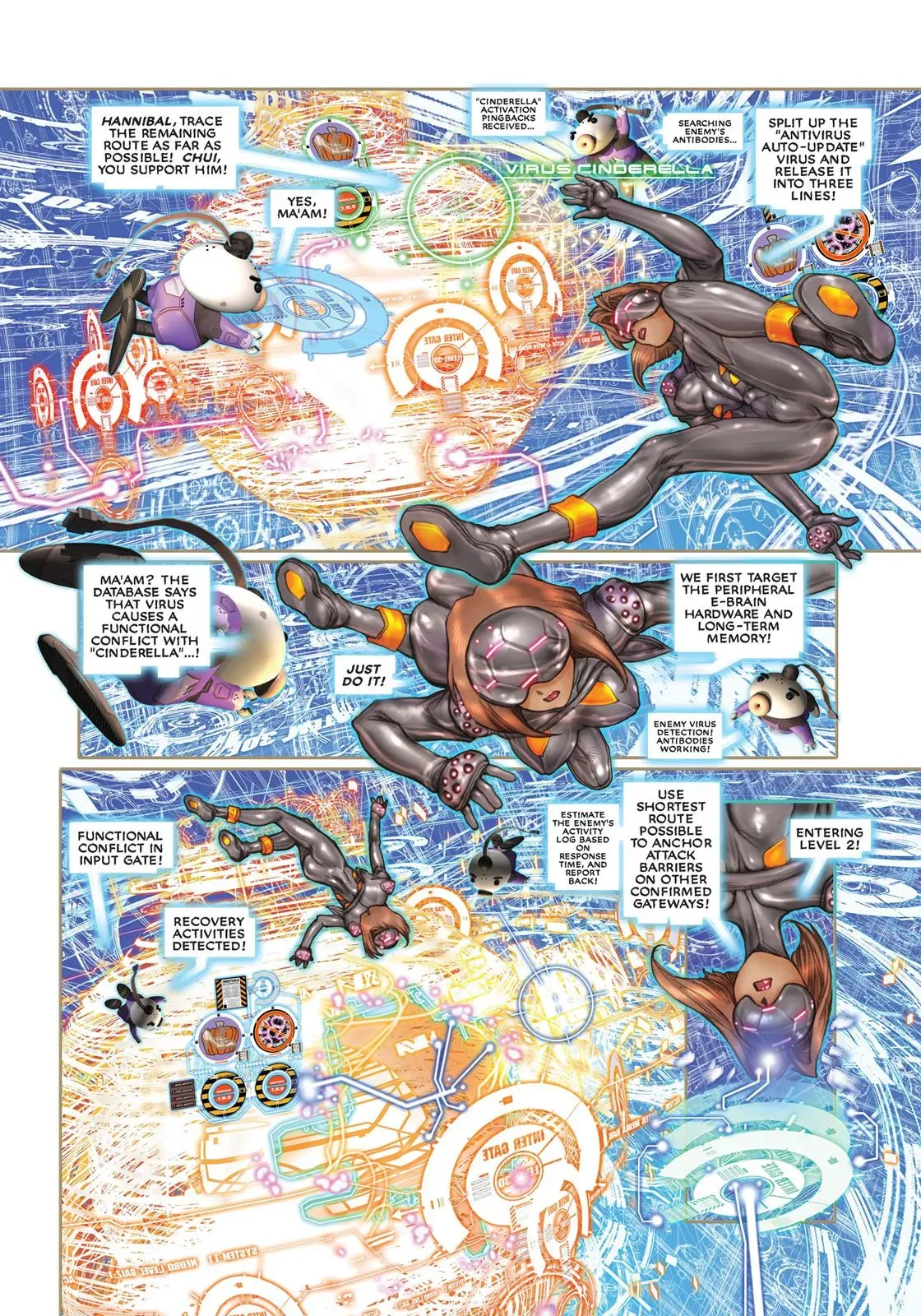 Read The Ghost in the Shell 2: Man-Machine Interface chapter 14 image 42 on Lezhin