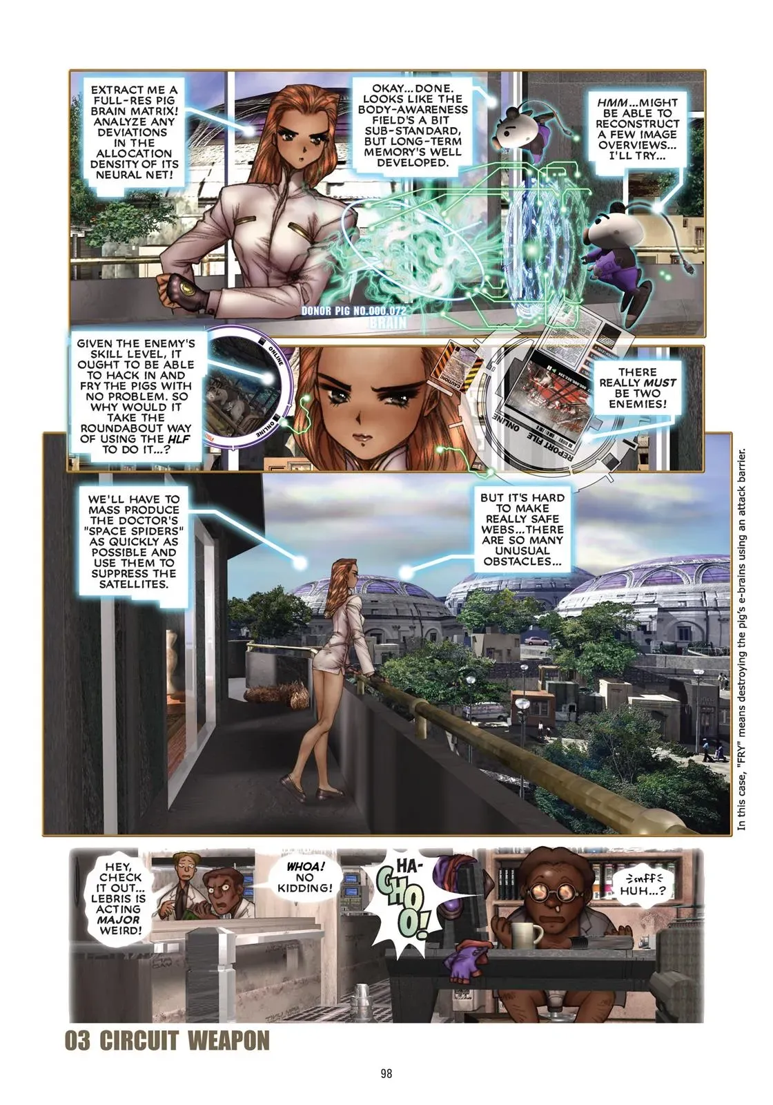 Read The Ghost in the Shell 2: Man-Machine Interface chapter 14 image 55 on Lezhin