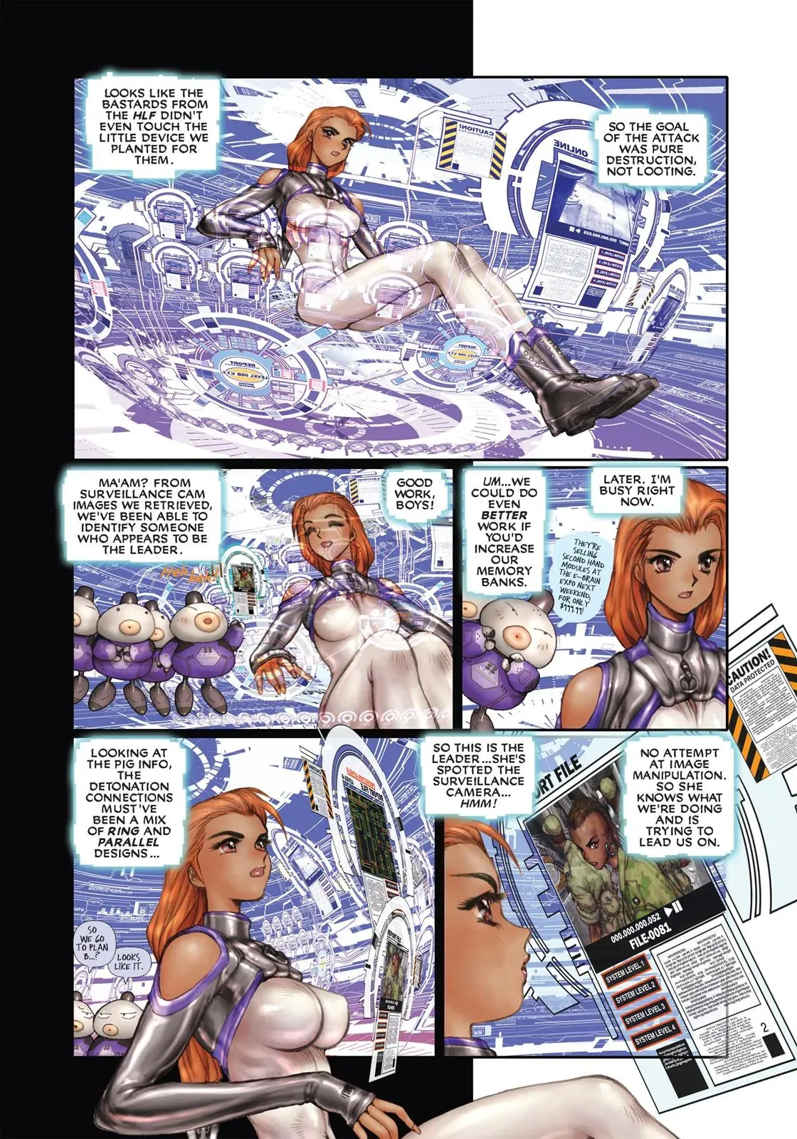 Read The Ghost in the Shell 2: Man-Machine Interface chapter 14 image 7 on Lezhin