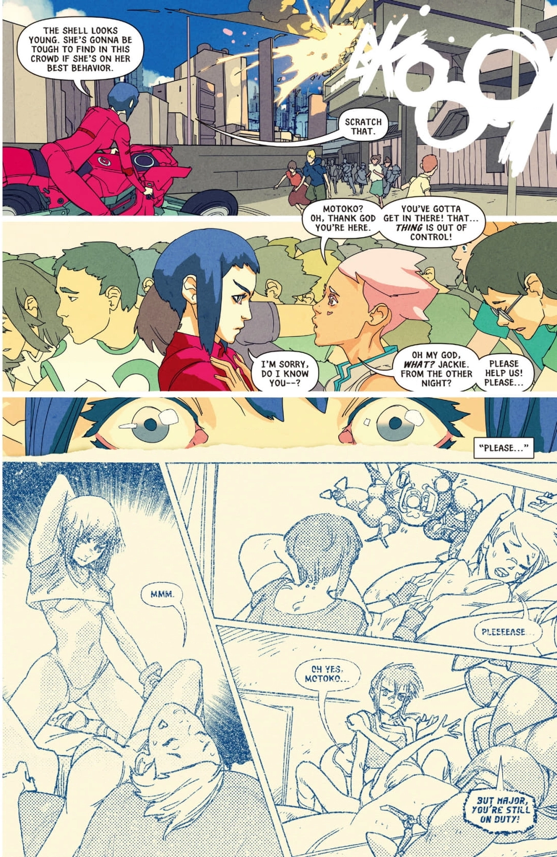 Read The Ghost in the Shell: Global Neural Network chapter 4 image 12 on Lezhin