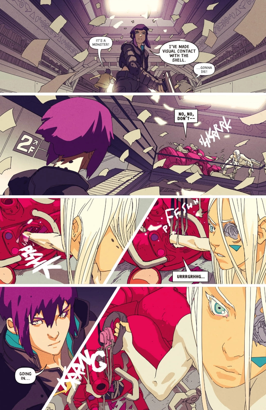 Read The Ghost in the Shell: Global Neural Network chapter 4 image 14 on Lezhin