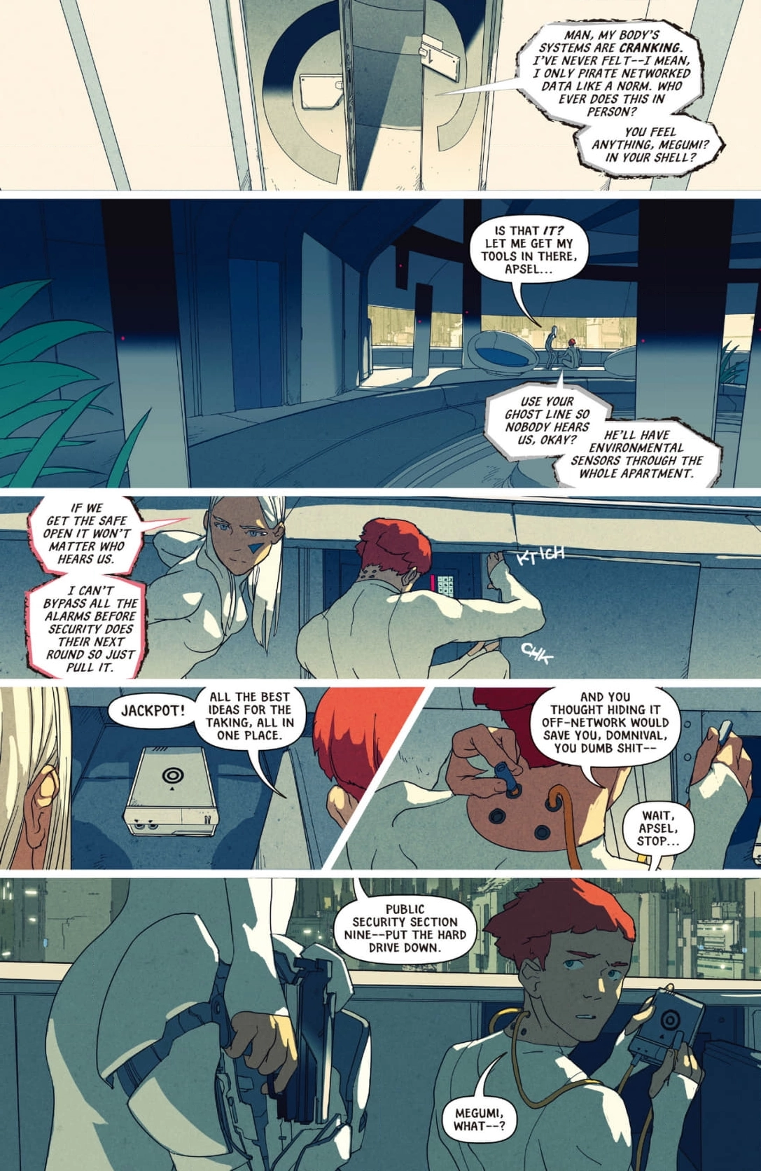 Read The Ghost in the Shell: Global Neural Network chapter 4 image 6 on Lezhin