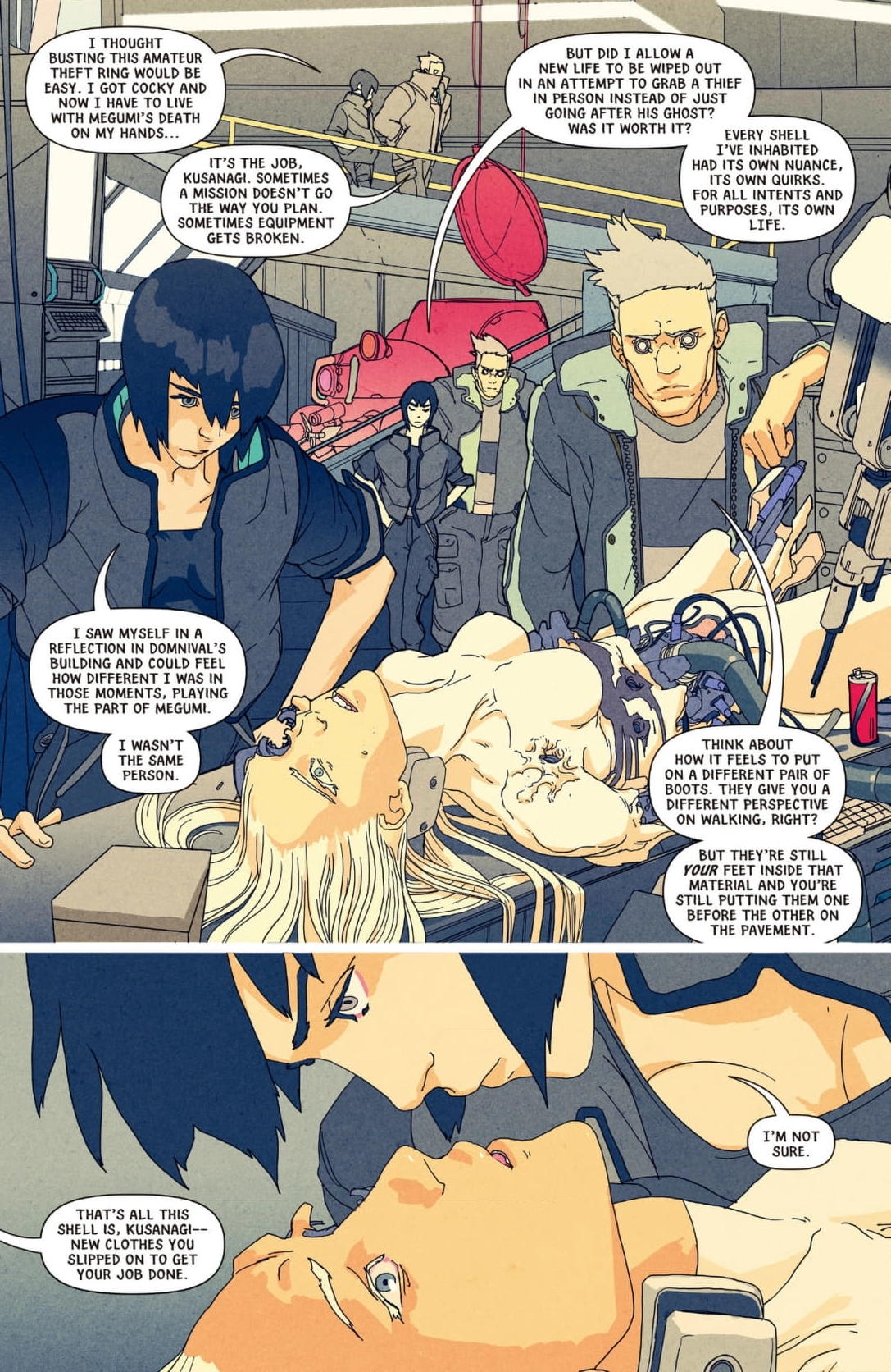 Read The Ghost in the Shell: Global Neural Network chapter 4 image 9 on Lezhin