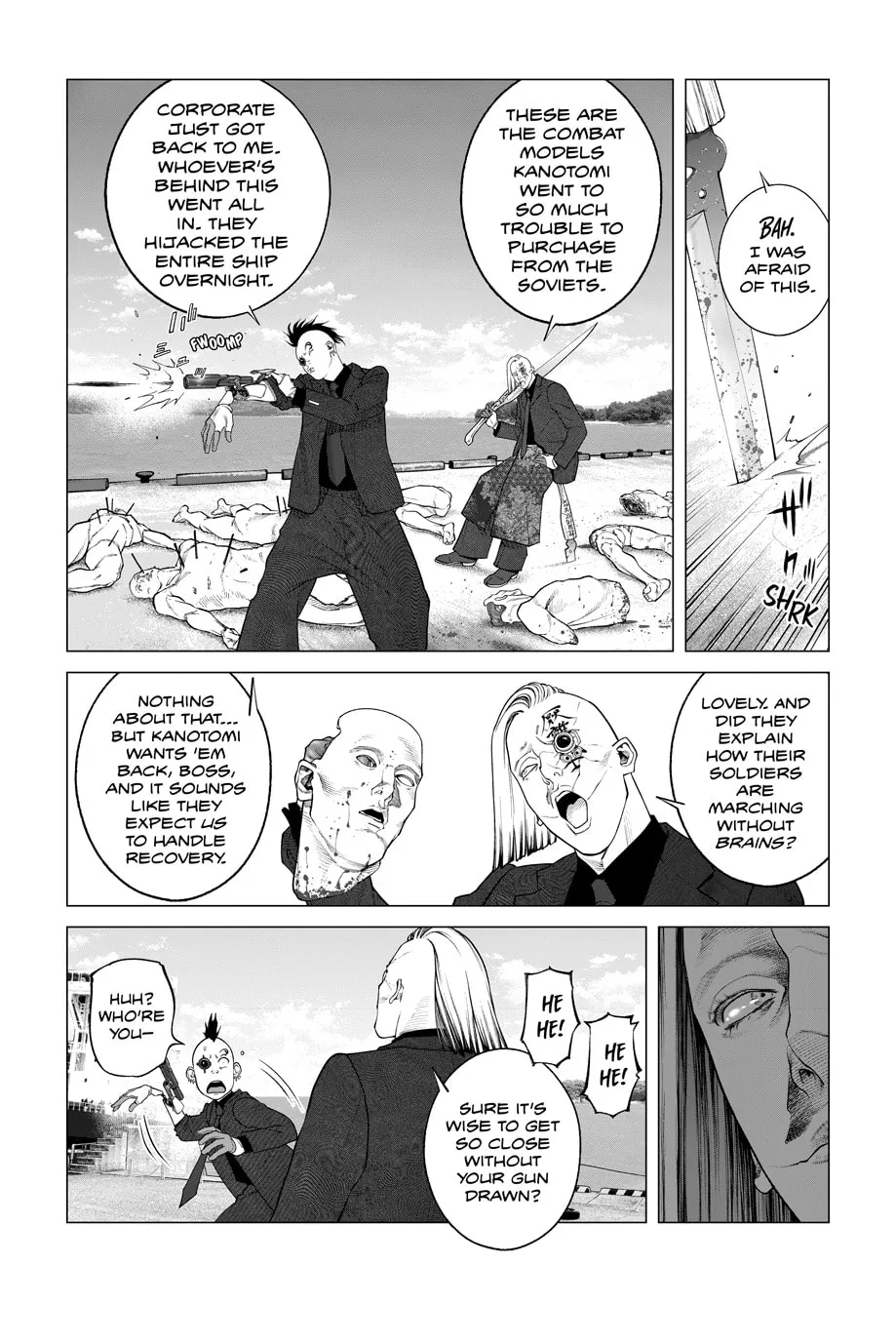 Read The Ghost in the Shell: The Human Algorithm chapter 102 image 4 on Lezhin