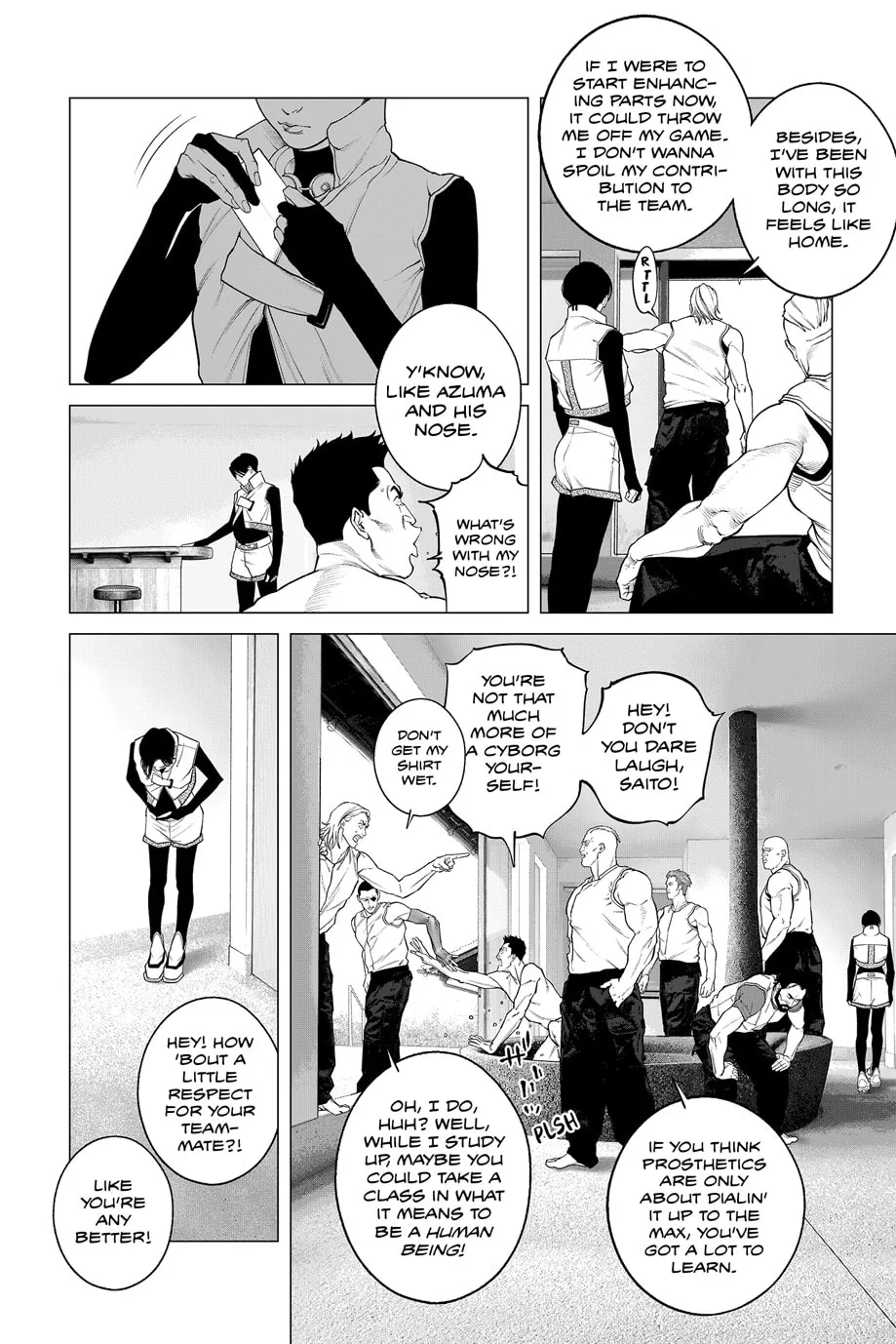 Read The Ghost in the Shell: The Human Algorithm chapter 108 image 12 on Lezhin