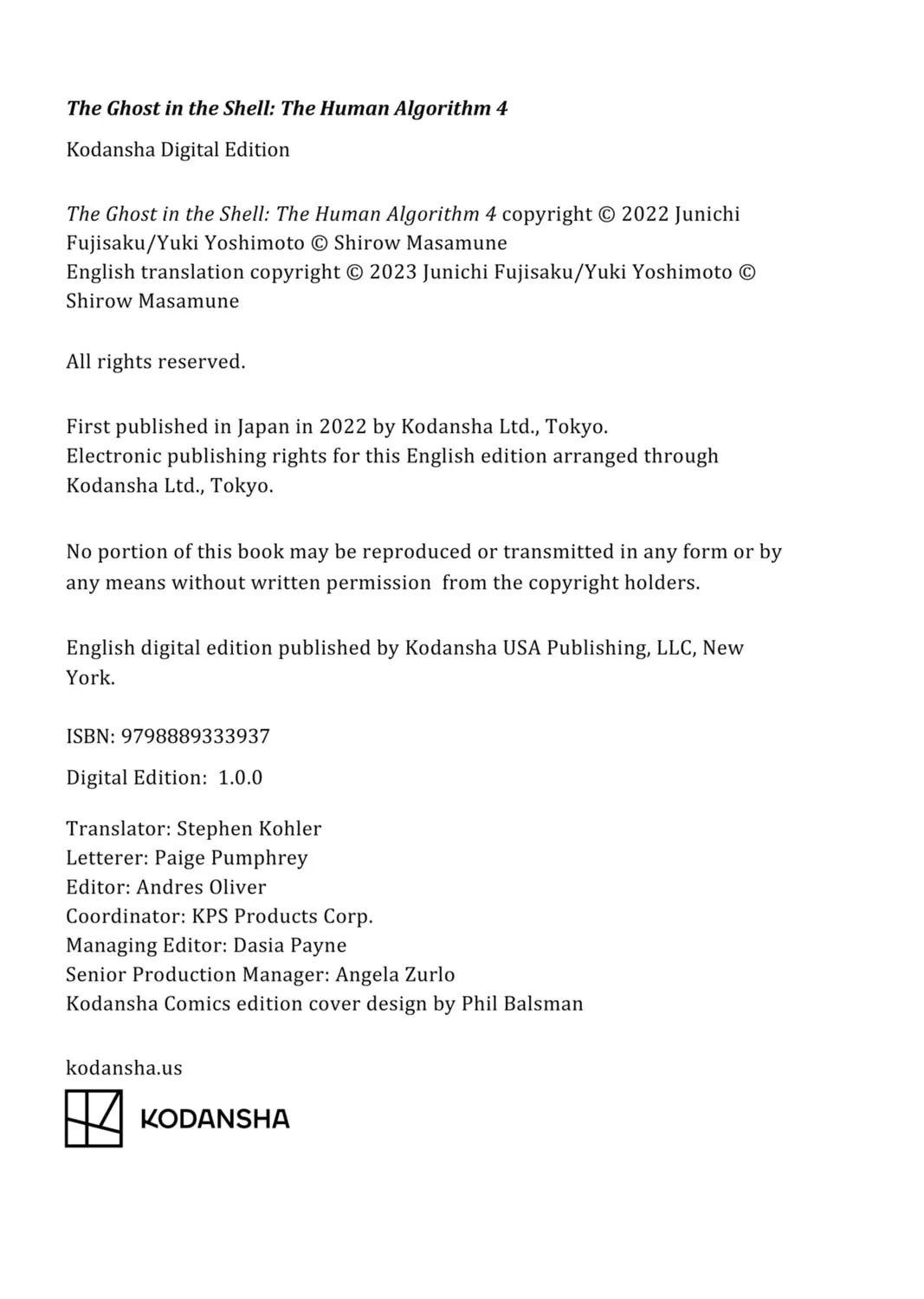 Read The Ghost in the Shell: The Human Algorithm chapter 43 image 32 on Lezhin