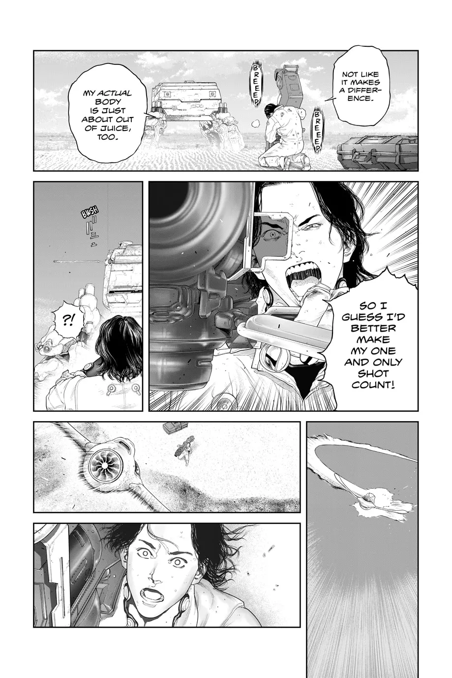 Read The Ghost in the Shell: The Human Algorithm chapter 72 image 3 on Lezhin