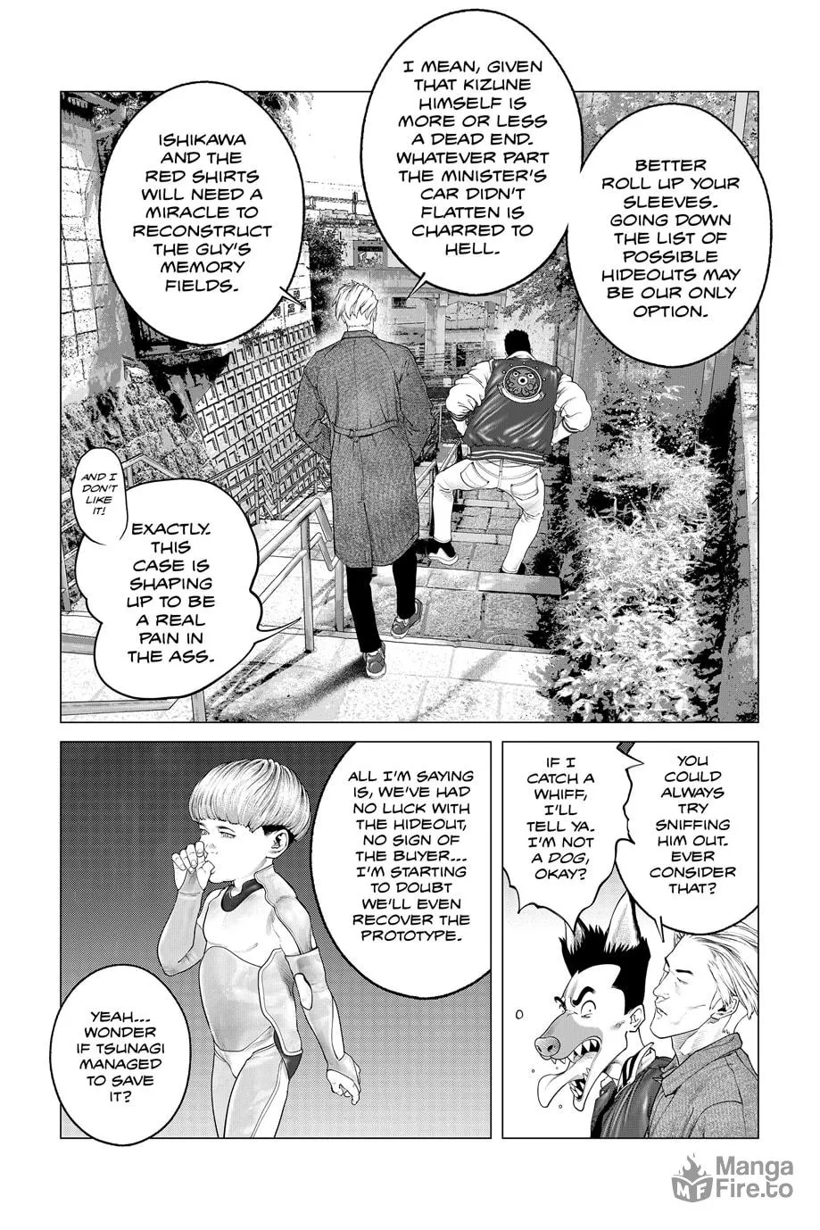 Read The Ghost in the Shell: The Human Algorithm chapter 85 image 5 on Lezhin