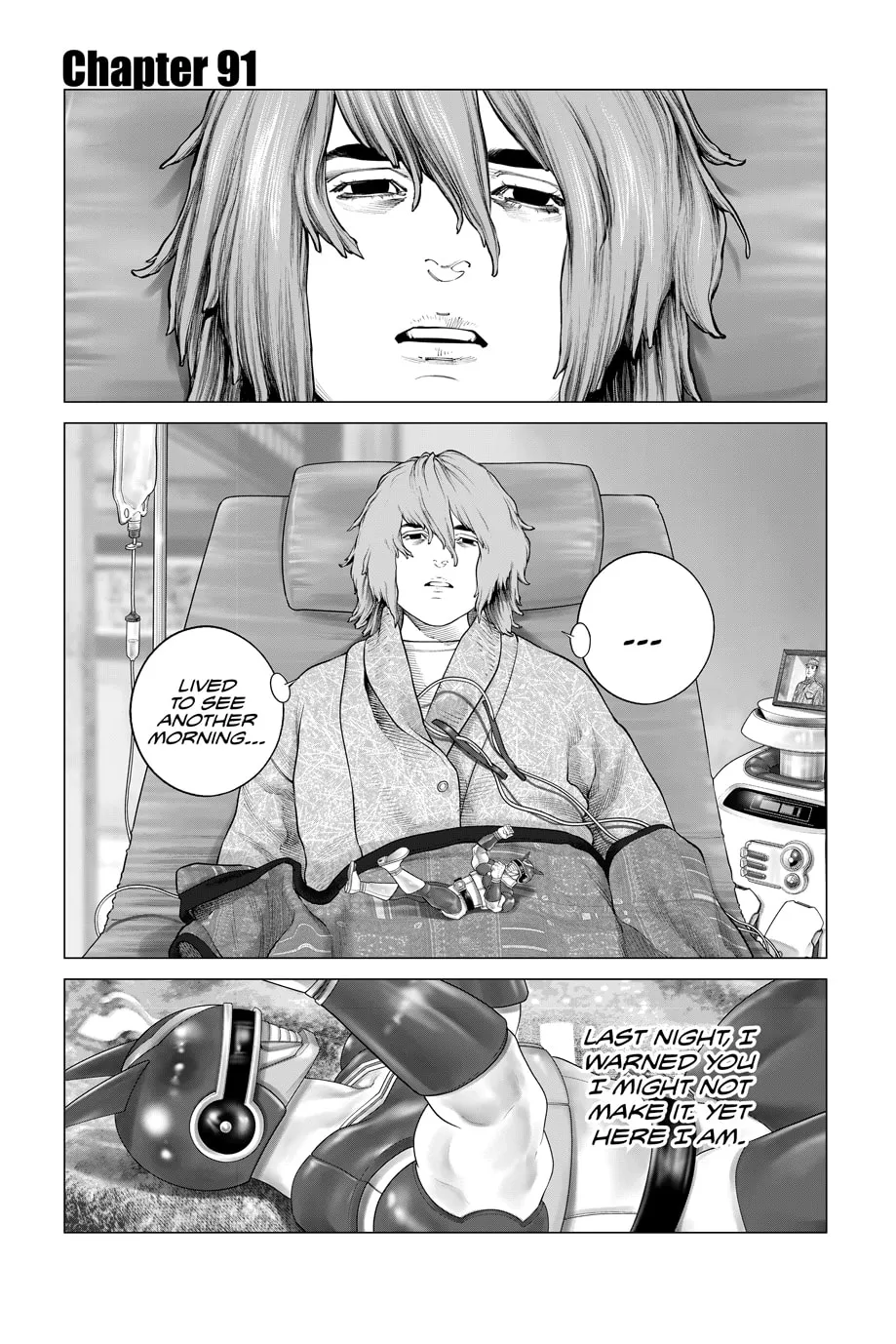 Read The Ghost in the Shell: The Human Algorithm chapter 91 image 1 on Lezhin