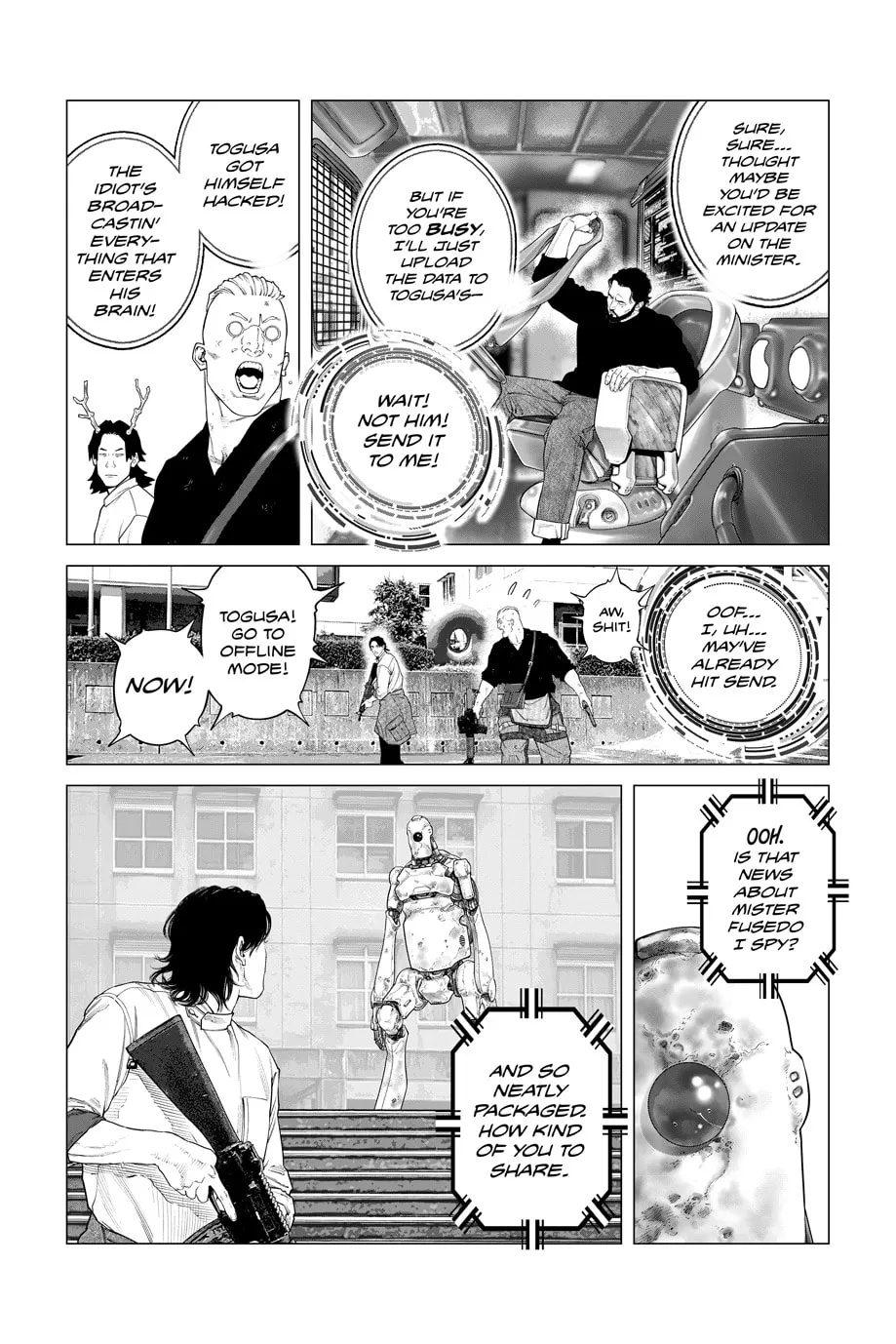 Read The Ghost in the Shell: The Human Algorithm chapter 94 image 5 on Lezhin