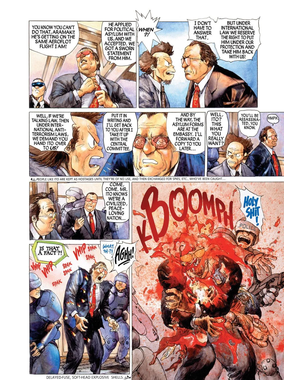 Read The Ghost in the Shell chapter 1 image 10 on Lezhin