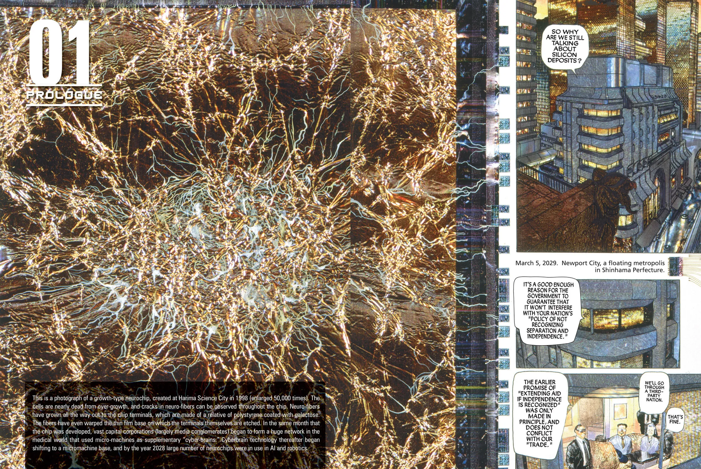 Read The Ghost in the Shell chapter 1 image 2 on Lezhin