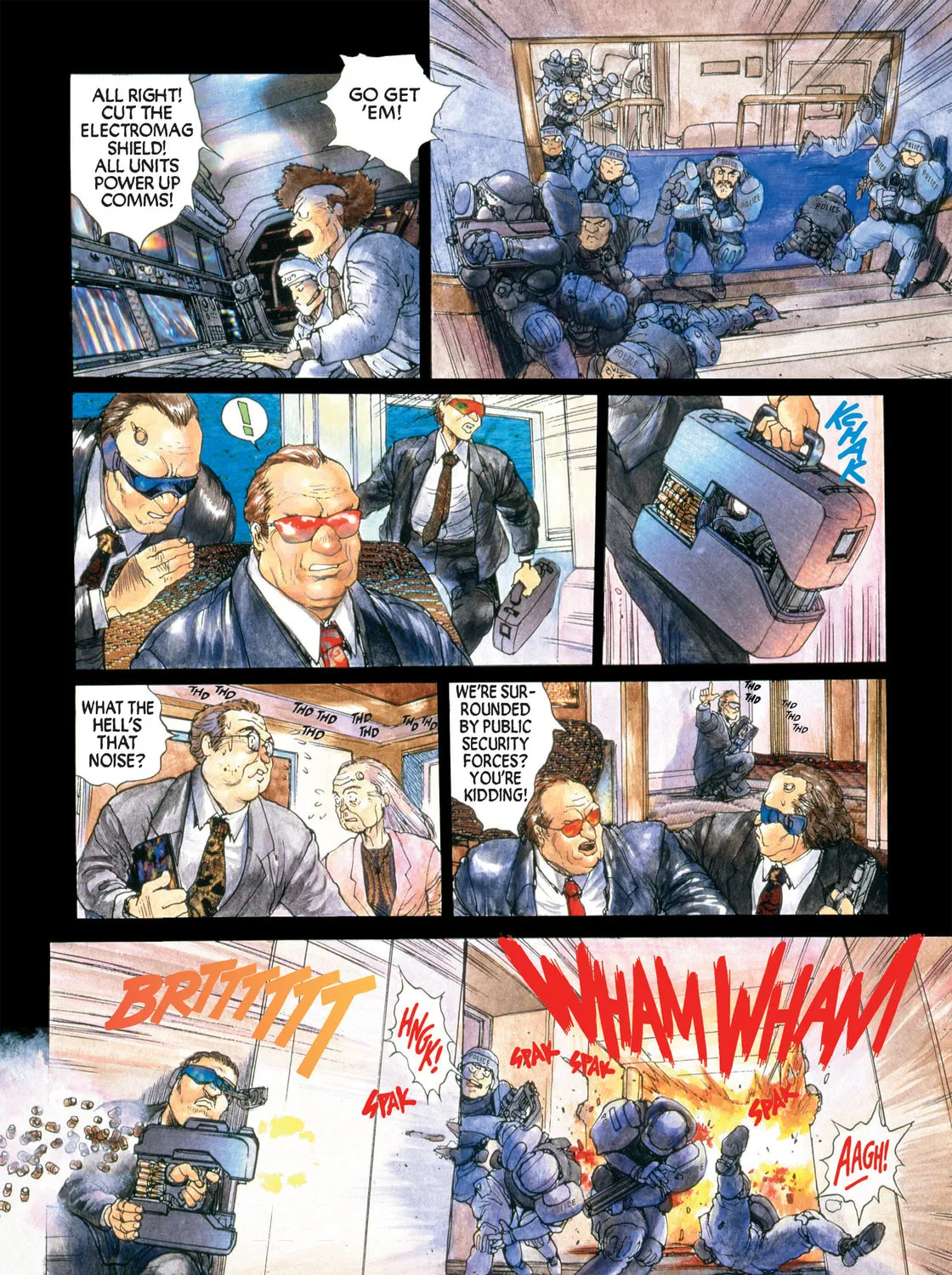 Read The Ghost in the Shell chapter 1 image 6 on Lezhin