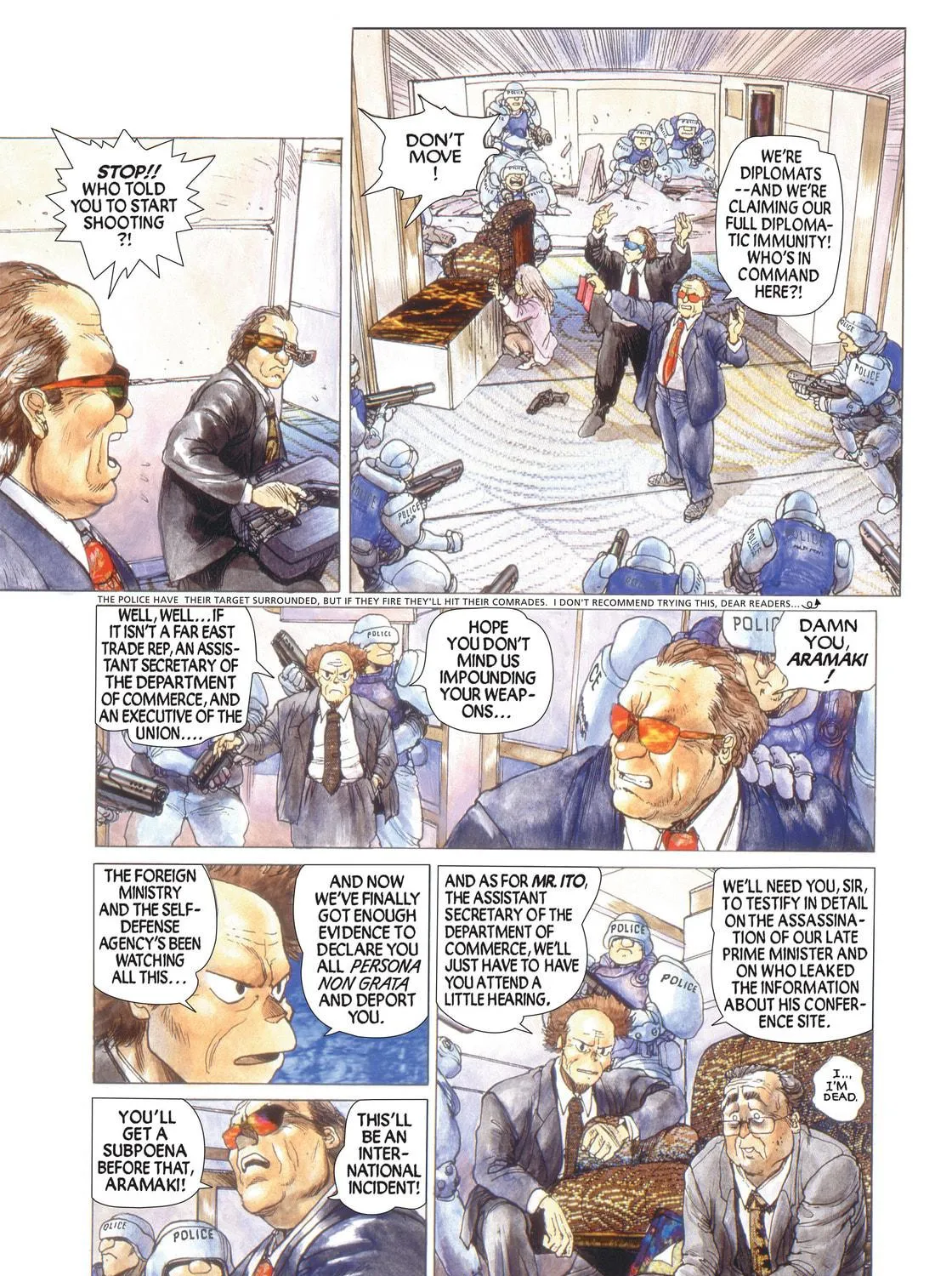 Read The Ghost in the Shell chapter 1 image 8 on Lezhin