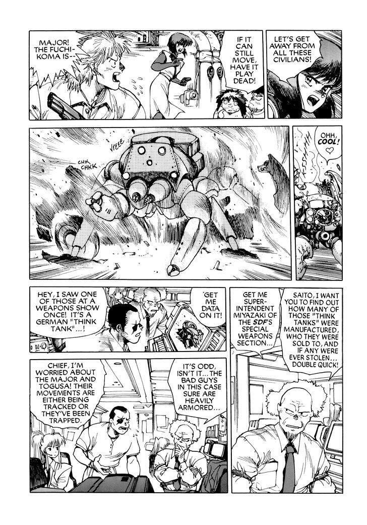 Read The Ghost in the Shell chapter 10.1 image 24 on Lezhin