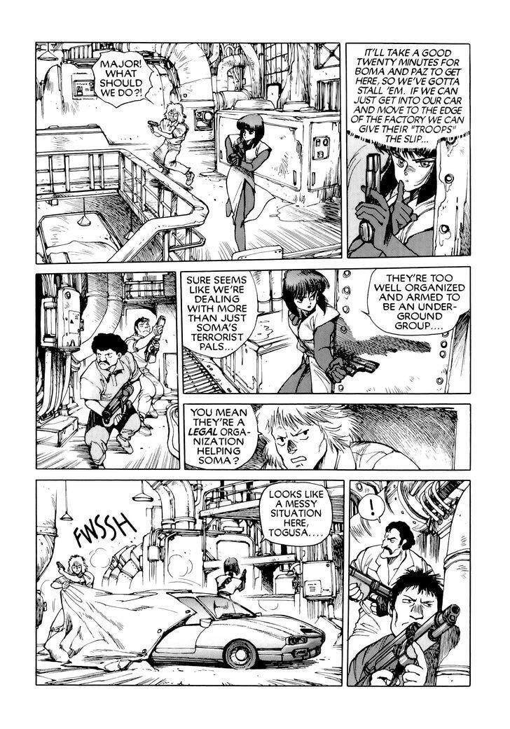 Read The Ghost in the Shell chapter 10.1 image 25 on Lezhin