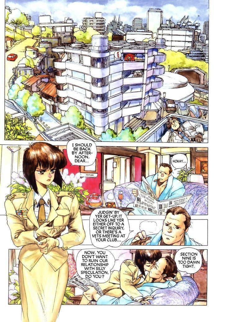 Read The Ghost in the Shell chapter 10.1 image 3 on Lezhin