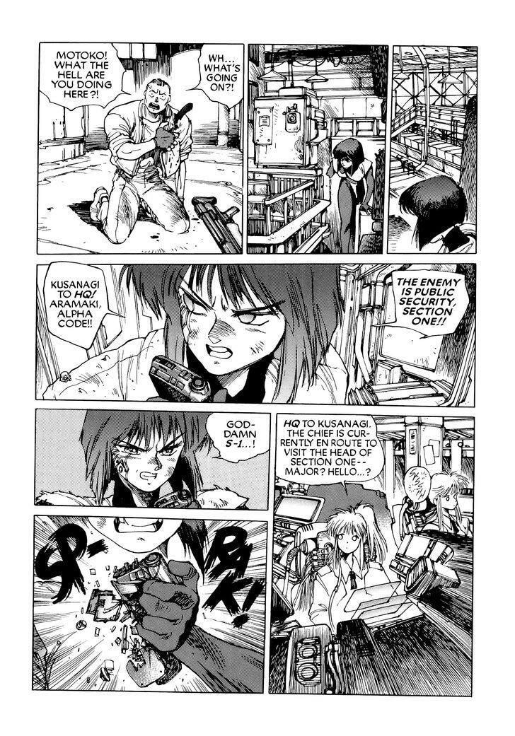Read The Ghost in the Shell chapter 10.1 image 32 on Lezhin