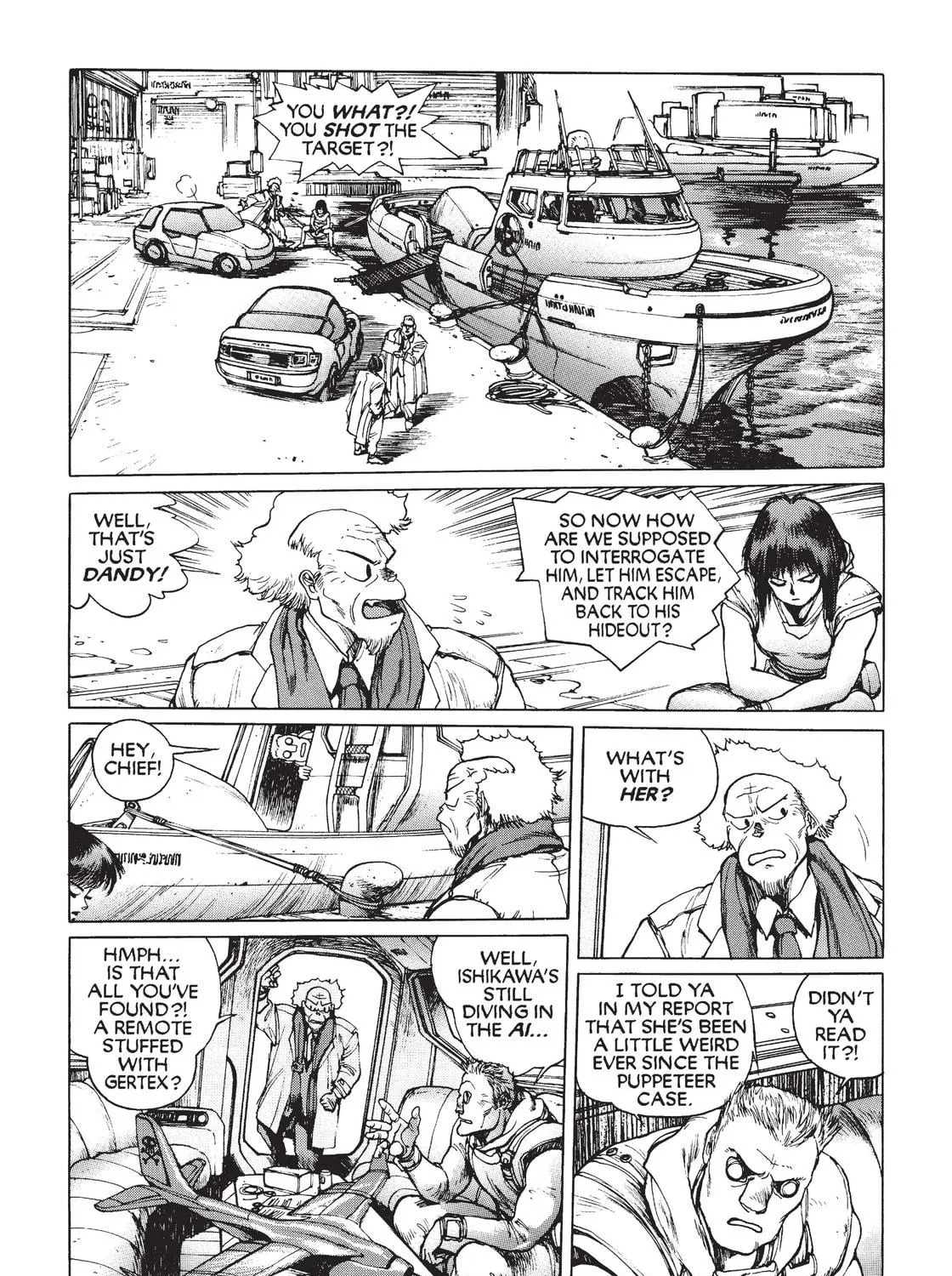Read The Ghost in the Shell chapter 10 image 16 on Lezhin