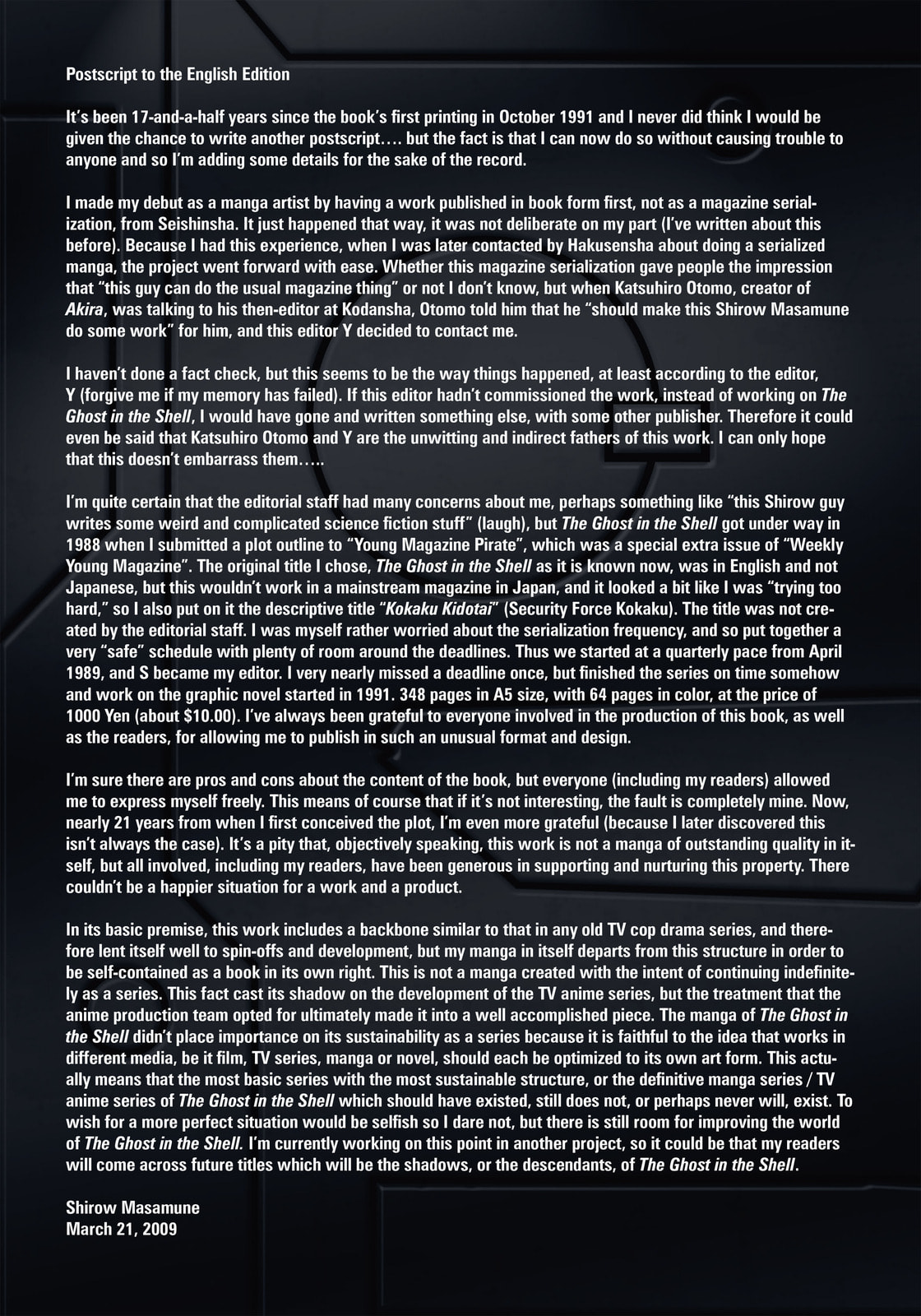 Read The Ghost in the Shell chapter 11.5 image 16 on Lezhin