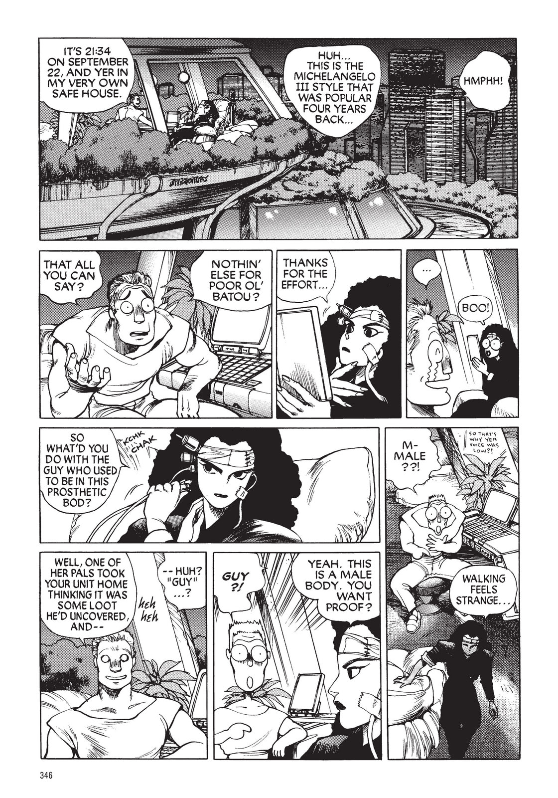 Read The Ghost in the Shell chapter 11 image 18 on Lezhin